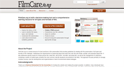 Desktop Screenshot of filmcare.org